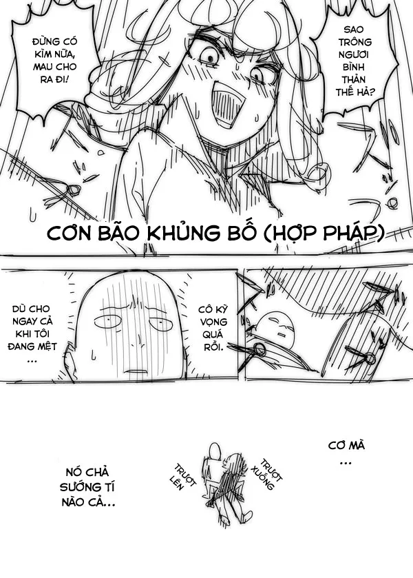 HentaiVN.net - Ảnh 4 - Đấm phát chết luôn! (One-Punch Man) [No Panties Woman] - Oneshot: Cô em không mang quần