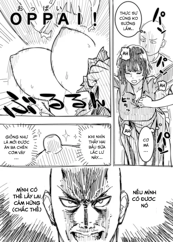 HentaiVN.net - Ảnh 7 - Đấm phát chết luôn! (One-Punch Man) [No Panties Woman] - Oneshot: Cô em không mang quần
