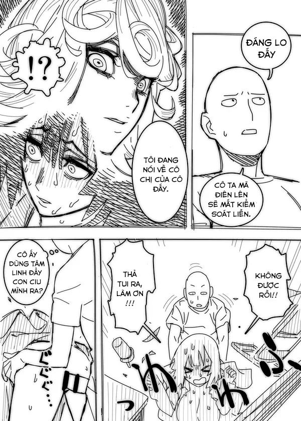 HentaiVN.net - Ảnh 9 - Đấm phát chết luôn! (One-Punch Man) [No Panties Woman] - Oneshot: Cô em không mang quần