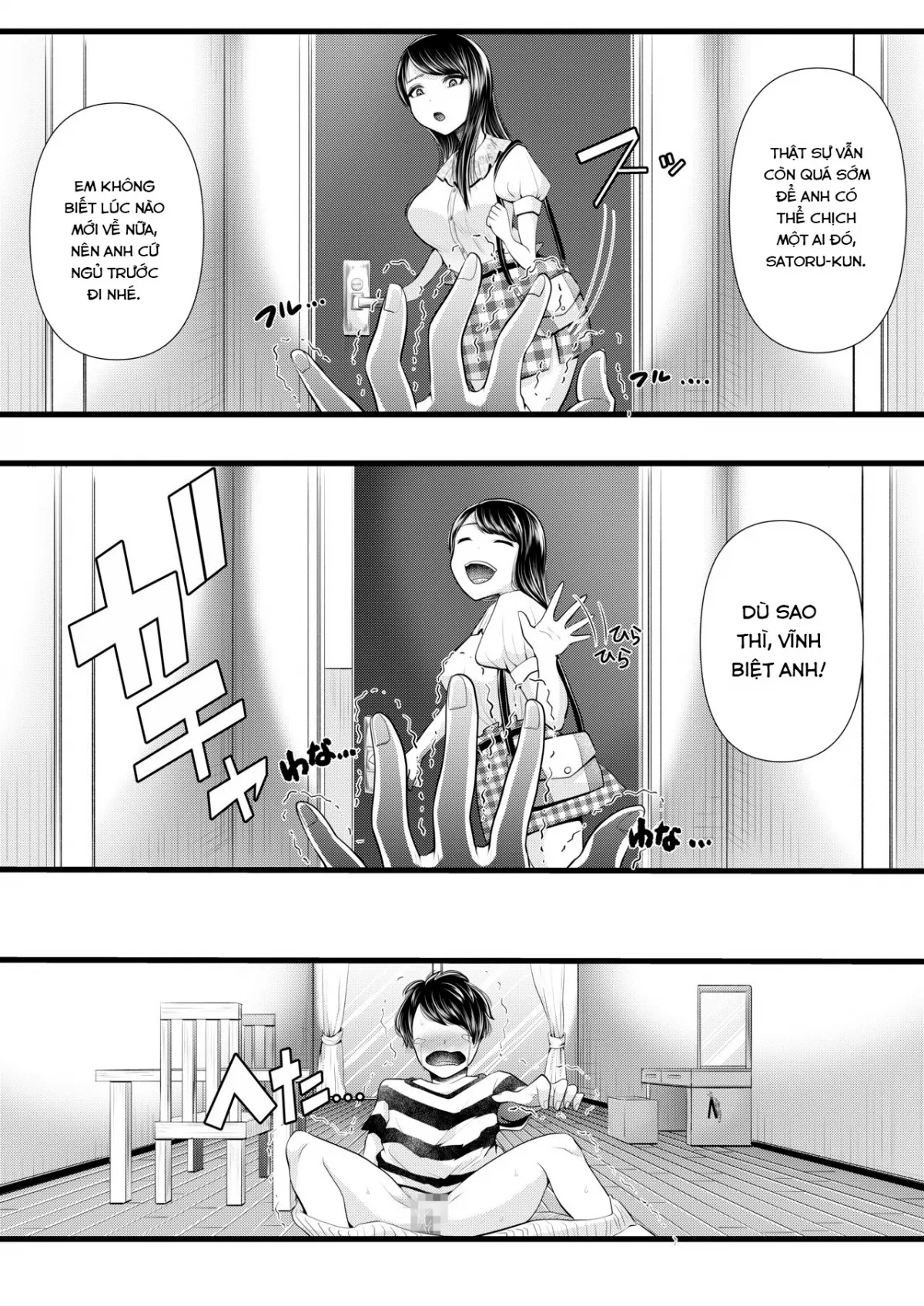 HentaiVN.net - Ảnh 22 - Hajimete no Netorare Maso-ka Choukyou 2 ~Maso-ka Keikaku Hen~ [My First Cuckold Masochist Training 2] - Chap 1.1