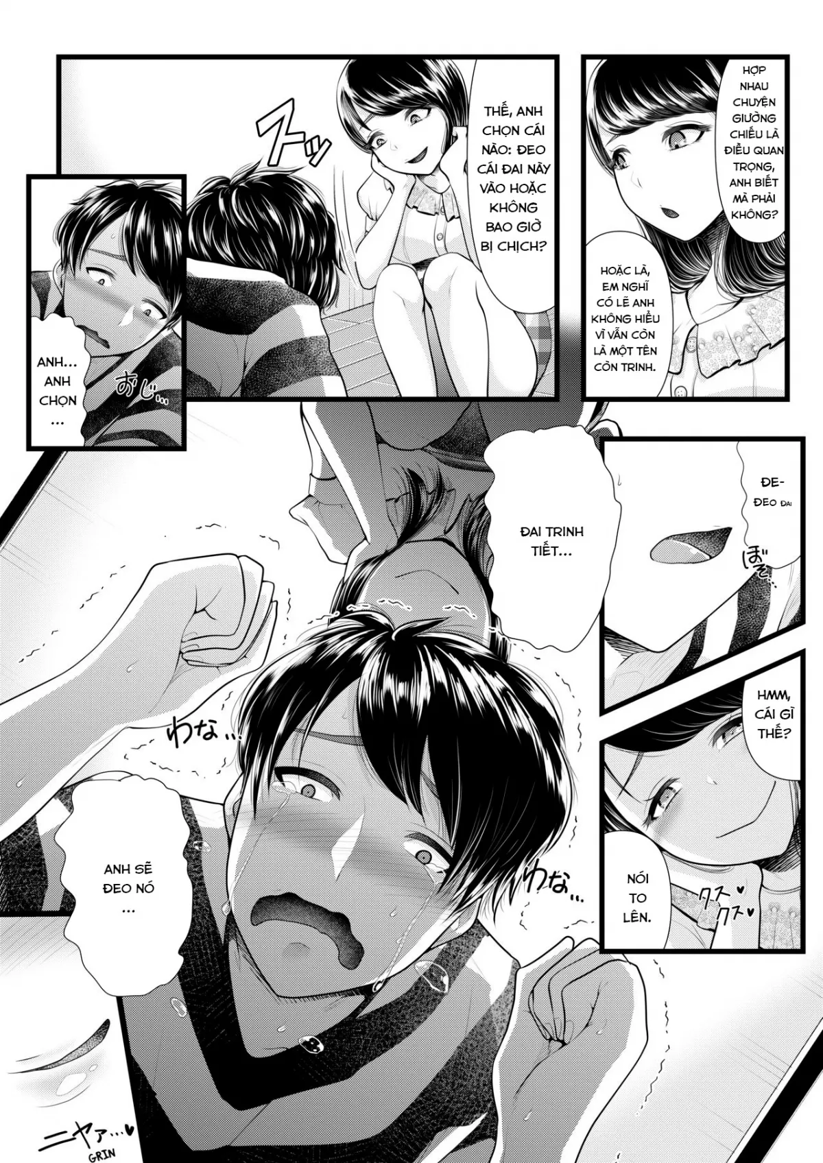 HentaiVN.net - Ảnh 5 - Hajimete no Netorare Maso-ka Choukyou 2 ~Maso-ka Keikaku Hen~ [My First Cuckold Masochist Training 2] - Chap 1.2