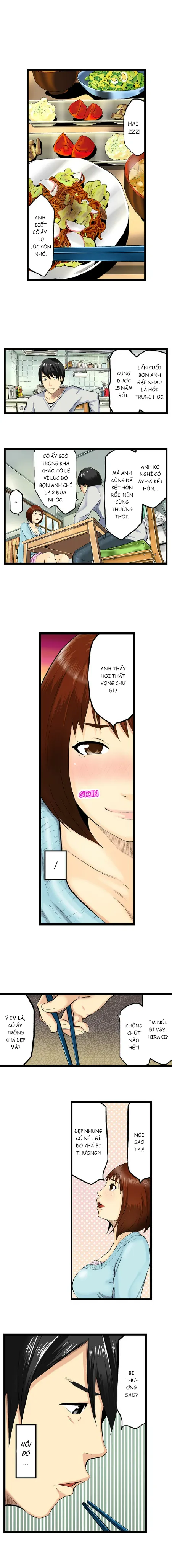 HentaiVN.net - Ảnh 5 - Tại sao luôn phải lừa dối lẫn nhau? [Why Would Anyone Cheat on Someone…?] - Chap 1: Gặp lại tình đầu