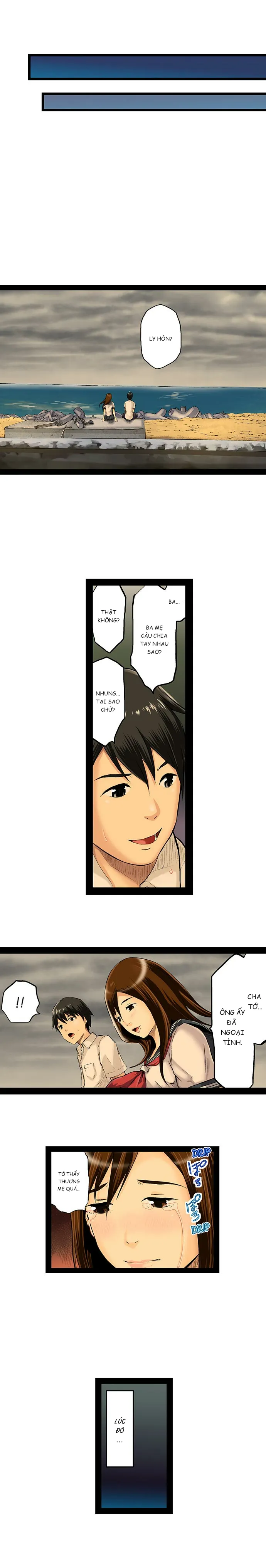 HentaiVN.net - Ảnh 5 - Tại sao luôn phải lừa dối lẫn nhau? [Why Would Anyone Cheat on Someone…?] - Chap 3: Vương vấn tình đầu