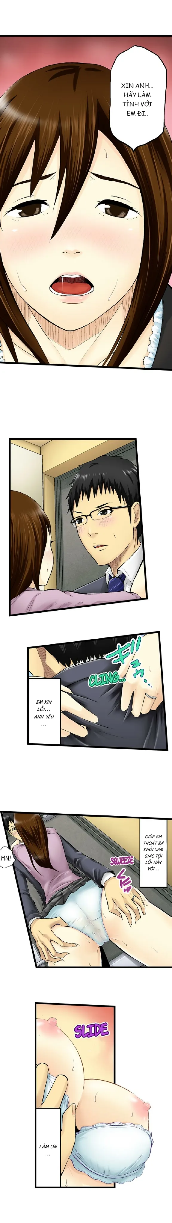 HentaiVN.net - Ảnh 7 - Tại sao luôn phải lừa dối lẫn nhau? [Why Would Anyone Cheat on Someone…?] - Chap 4: Xin hãy trừng phạt em!