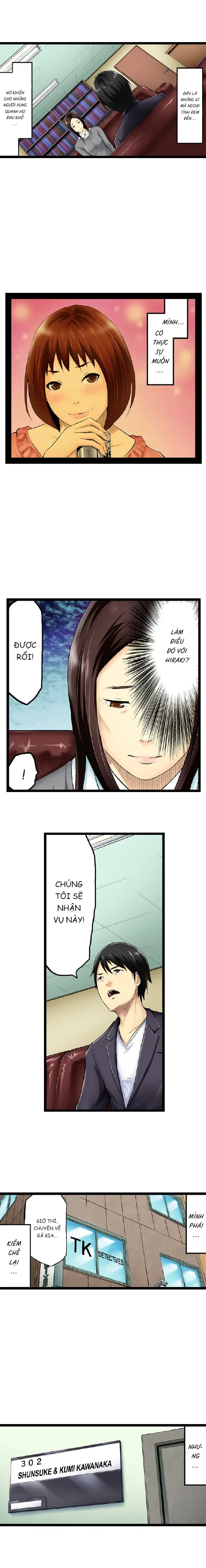 HentaiVN.net - Ảnh 5 - Tại sao luôn phải lừa dối lẫn nhau? [Why Would Anyone Cheat on Someone…?] - Chap 5 - Cùng làm tình với em nào!