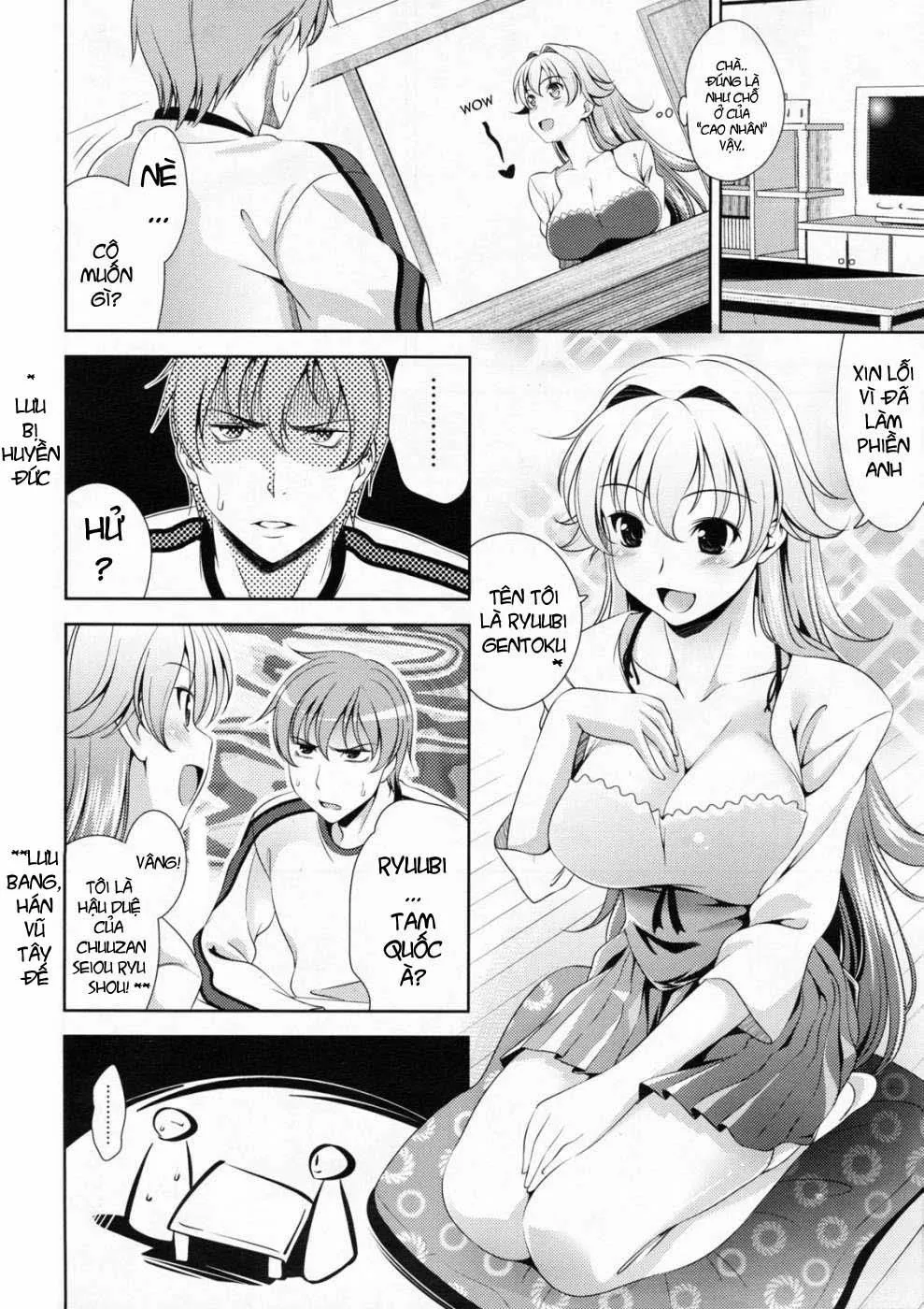 HentaiVN.net - Ảnh 11 - Shocking Pink! (Romance Of The Three Kingdoms) - Chương 2