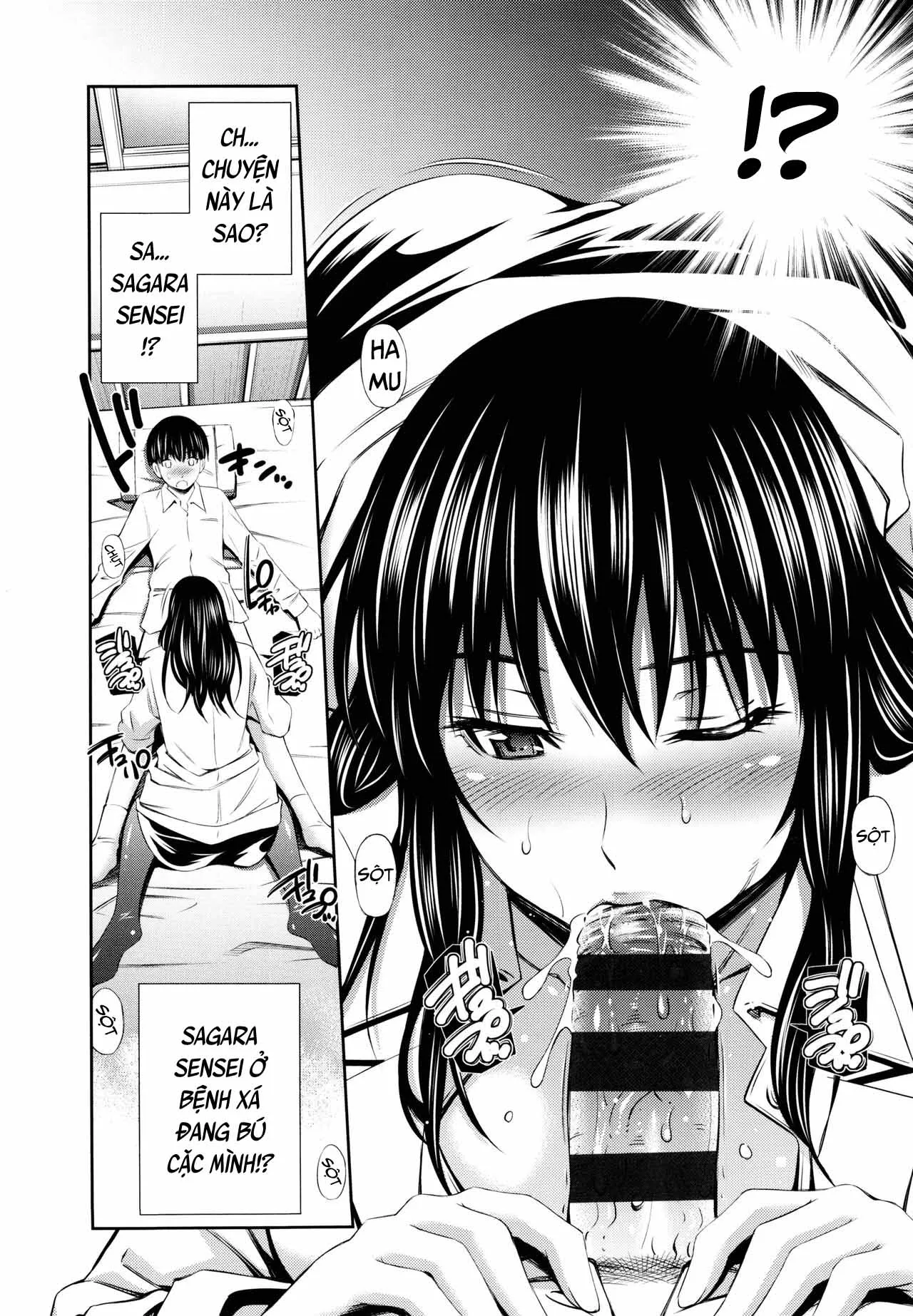 HentaiVN.net - Ảnh 11 - Hokenshitsu no Sagara Sensei - Chap 1
