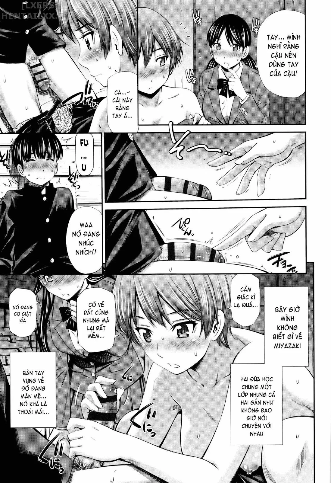 HentaiVN.net - Ảnh 8 - Hokenshitsu no Sagara Sensei - Chap 3