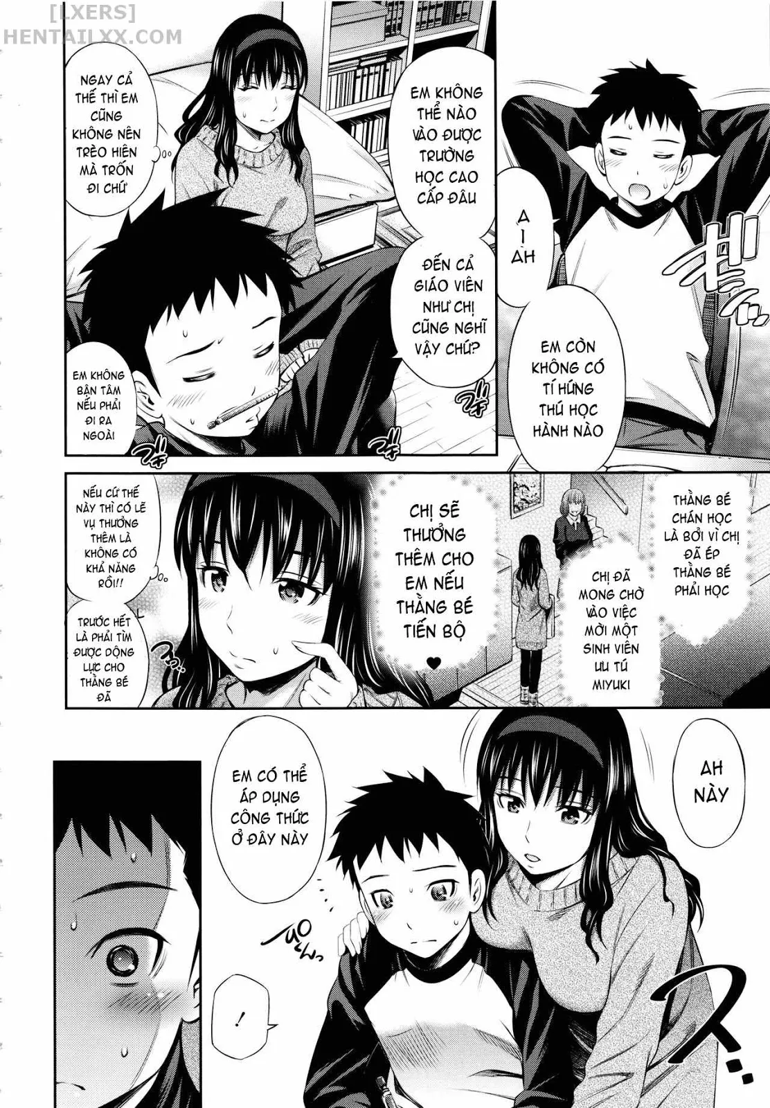 HentaiVN.net - Ảnh 3 - Hokenshitsu no Sagara Sensei - Chap 6