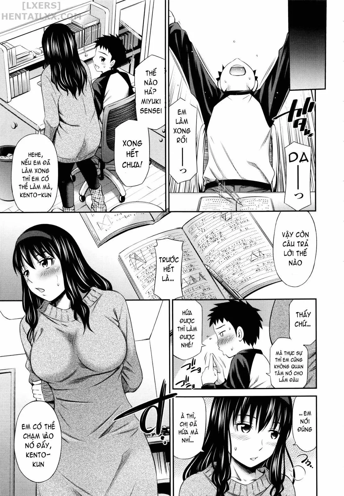 HentaiVN.net - Ảnh 6 - Hokenshitsu no Sagara Sensei - Chap 6