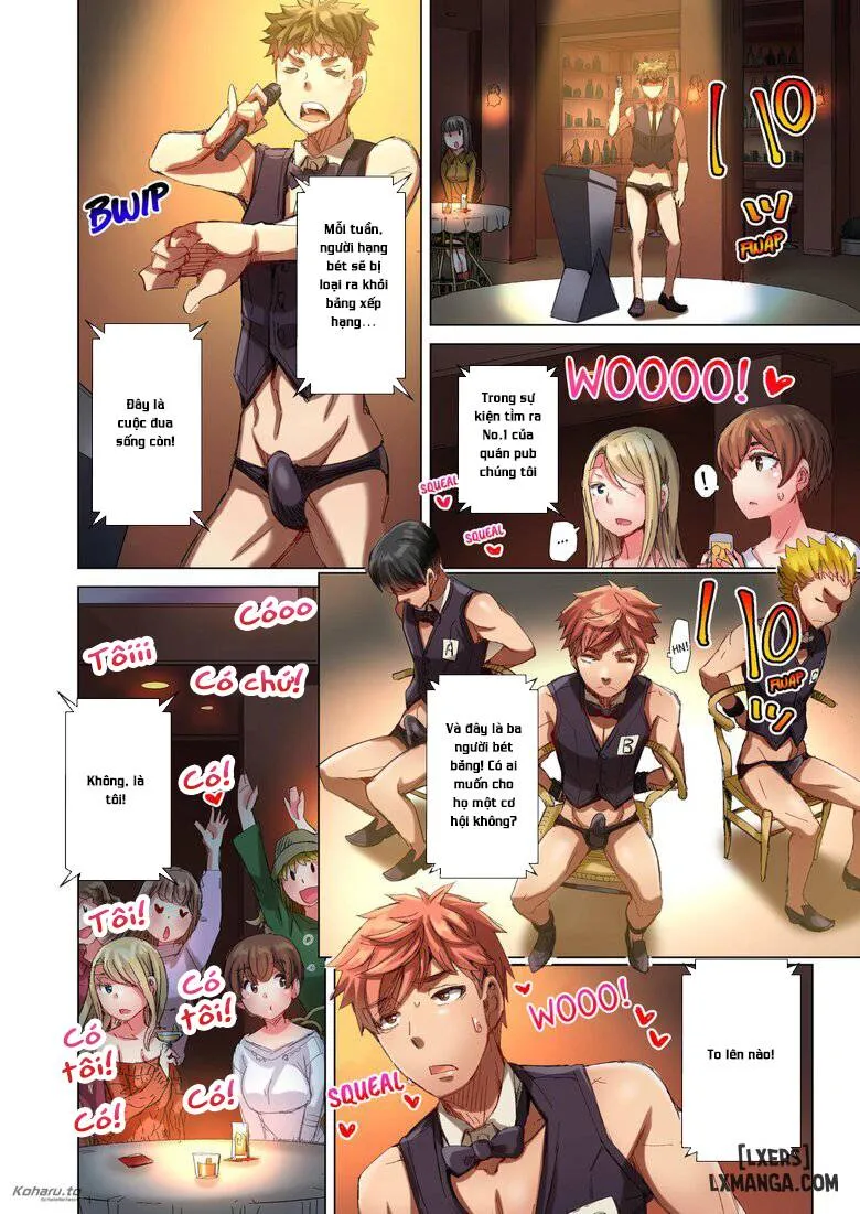HentaiVN.net - Ảnh 7 - Tửu Lầu Cặc! [Cin Pub! ~Anoko o Ikaseru no ga Ore no Oshigoto~; The Dick Pub] - Volume 5