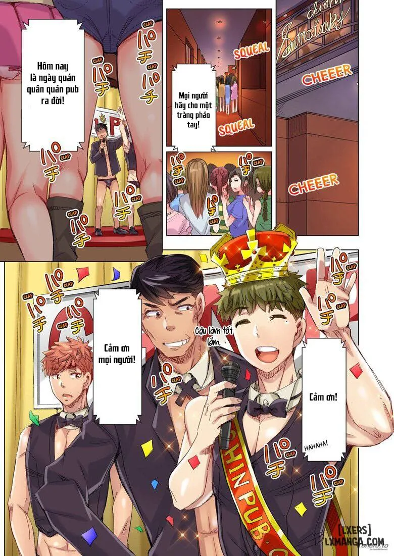HentaiVN.net - Ảnh 58 - Tửu Lầu Cặc! [Cin Pub! ~Anoko o Ikaseru no ga Ore no Oshigoto~; The Dick Pub] - Volume 8