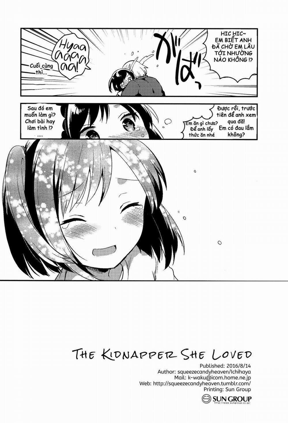 HentaiVN.net - Ảnh 34 - Kẻ bắt cóc mà tôi yêu [Kanojo ga Aishita Kidnapper; The Kidnapper She Loved] - Oneshot