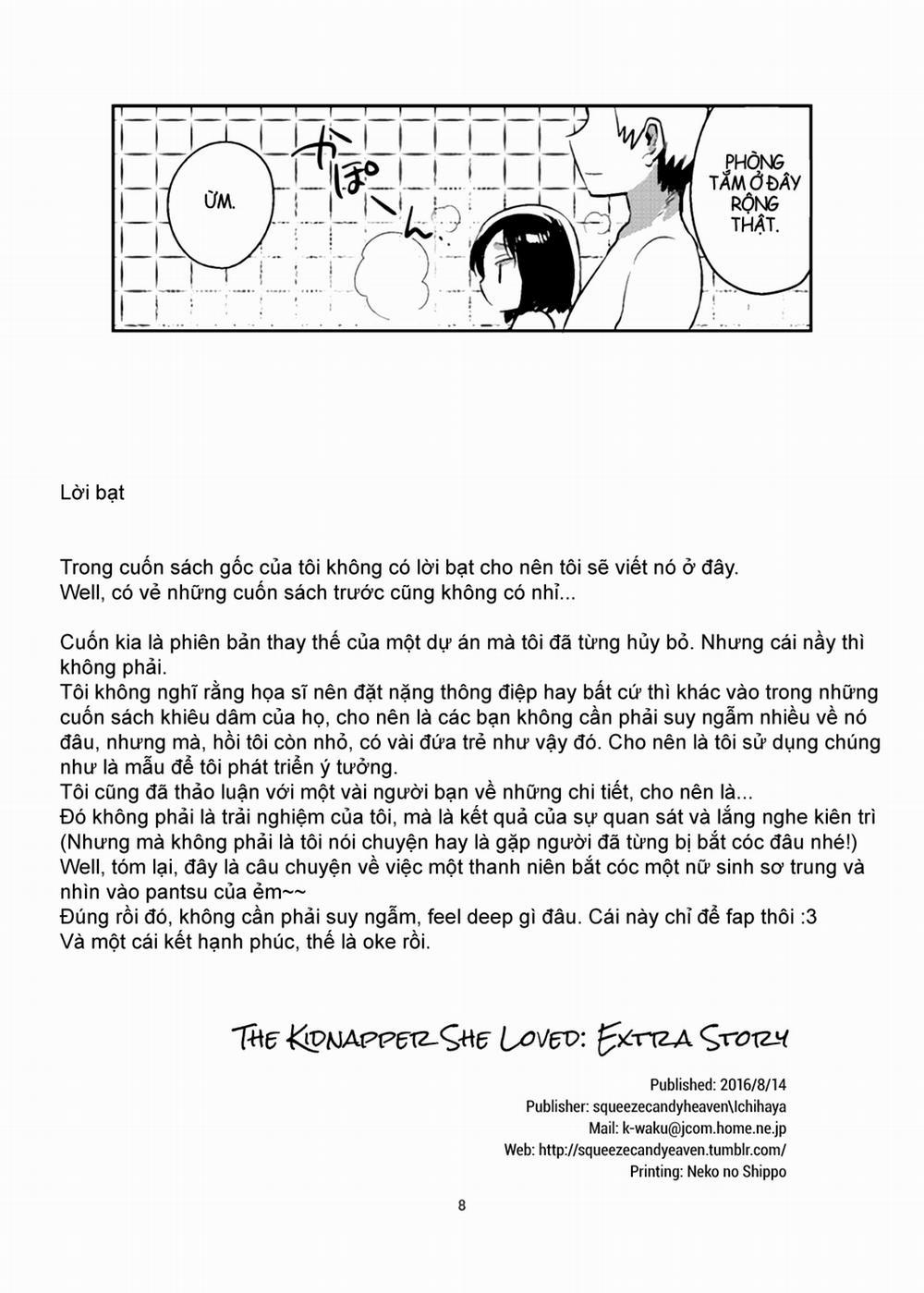 HentaiVN.net - Ảnh 9 - Kẻ bắt cóc mà tôi yêu [Kanojo ga Aishita Kidnapper; The Kidnapper She Loved] - Ngoại truyện