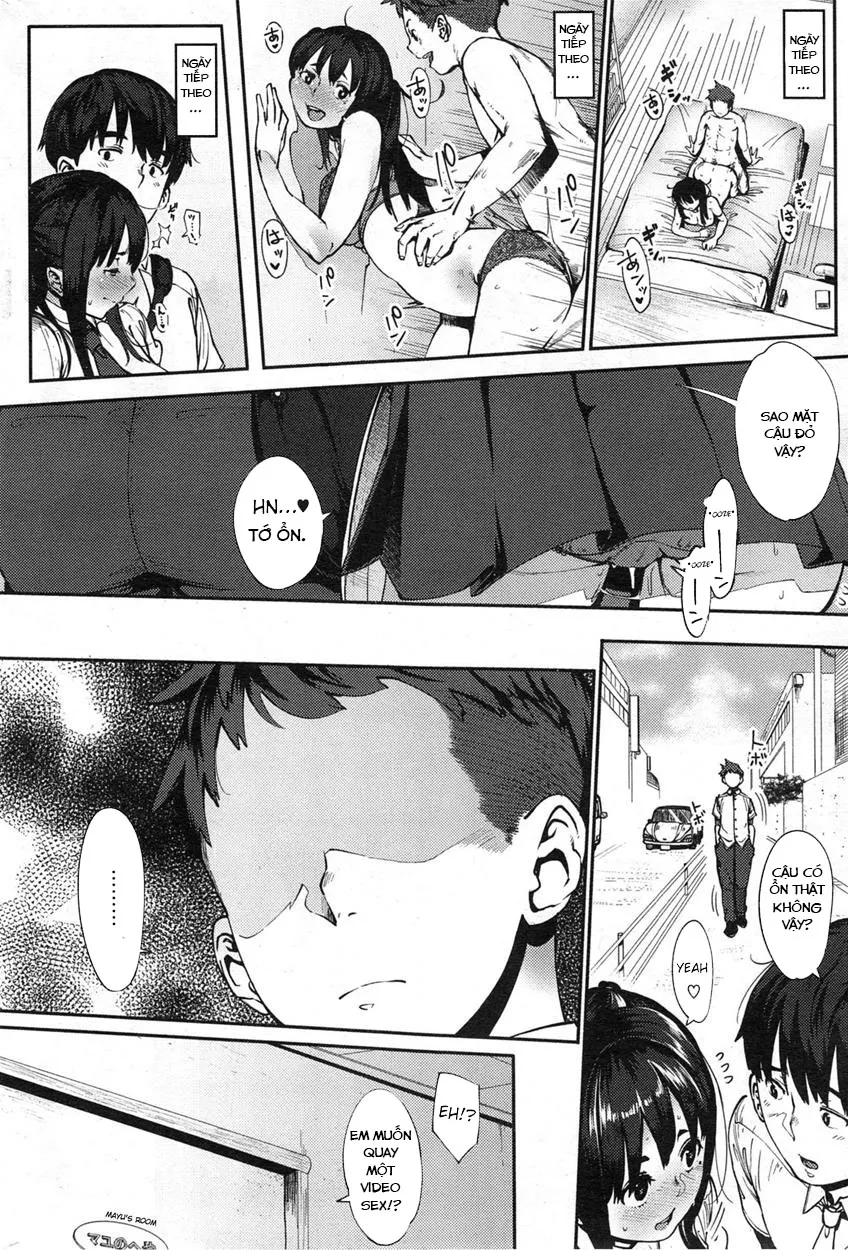 HentaiVN.net - Ảnh 7 - Last today [コミックホットミルク 2014年9月号] - Chap 1