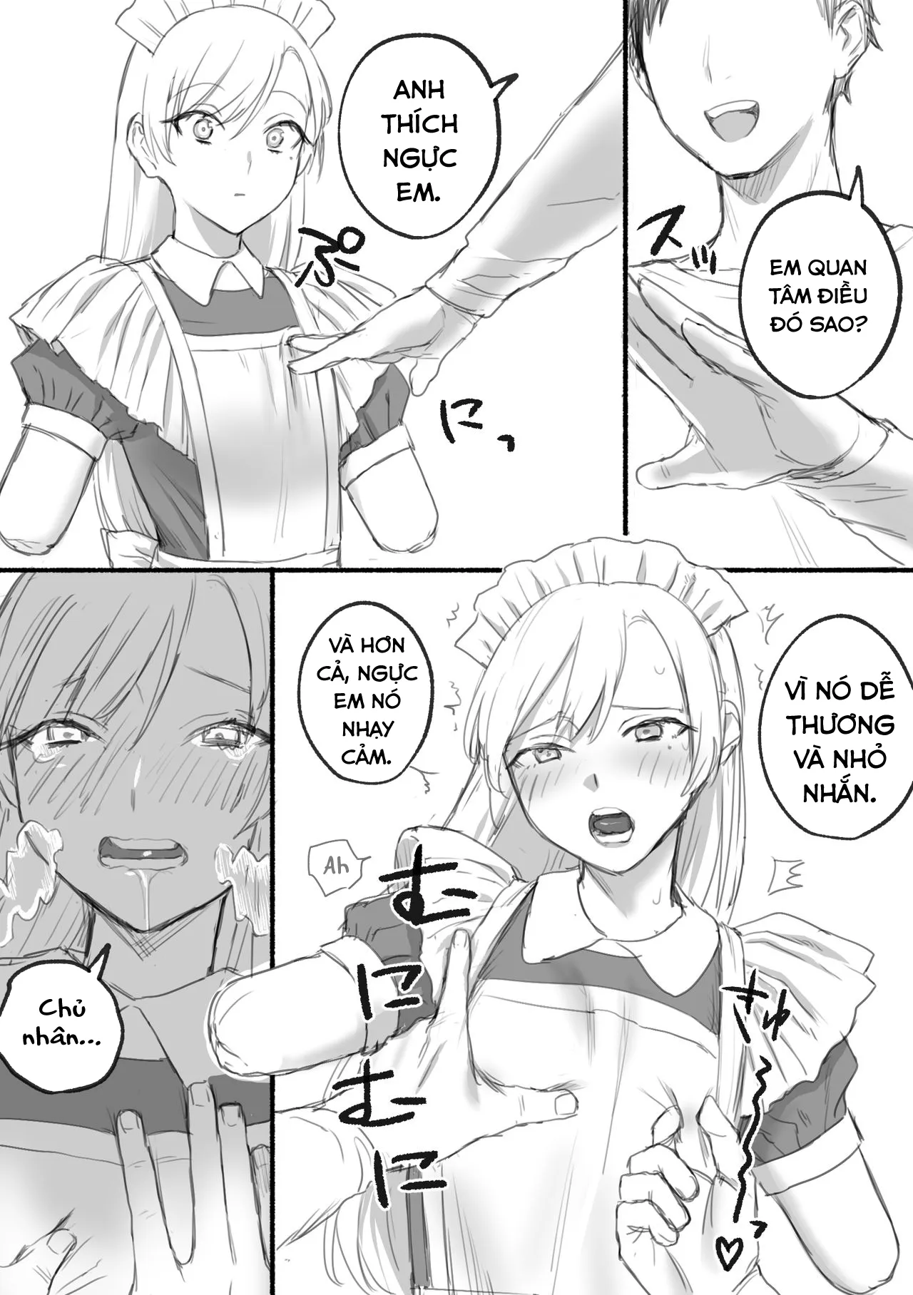 HentaiVN.net - Ảnh 10 - Hầu gái Rui [Kesson meido Rui, Amputation Maid Rui-Chen, 欠損メイドるい] - Oneshot