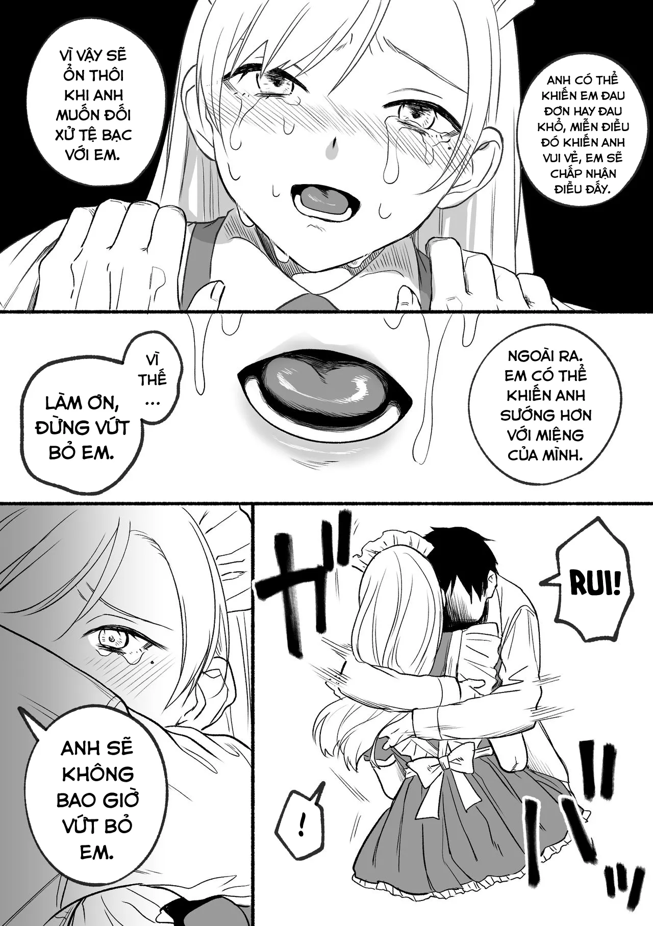 HentaiVN.net - Ảnh 14 - Hầu gái Rui [Kesson meido Rui, Amputation Maid Rui-Chen, 欠損メイドるい] - Oneshot