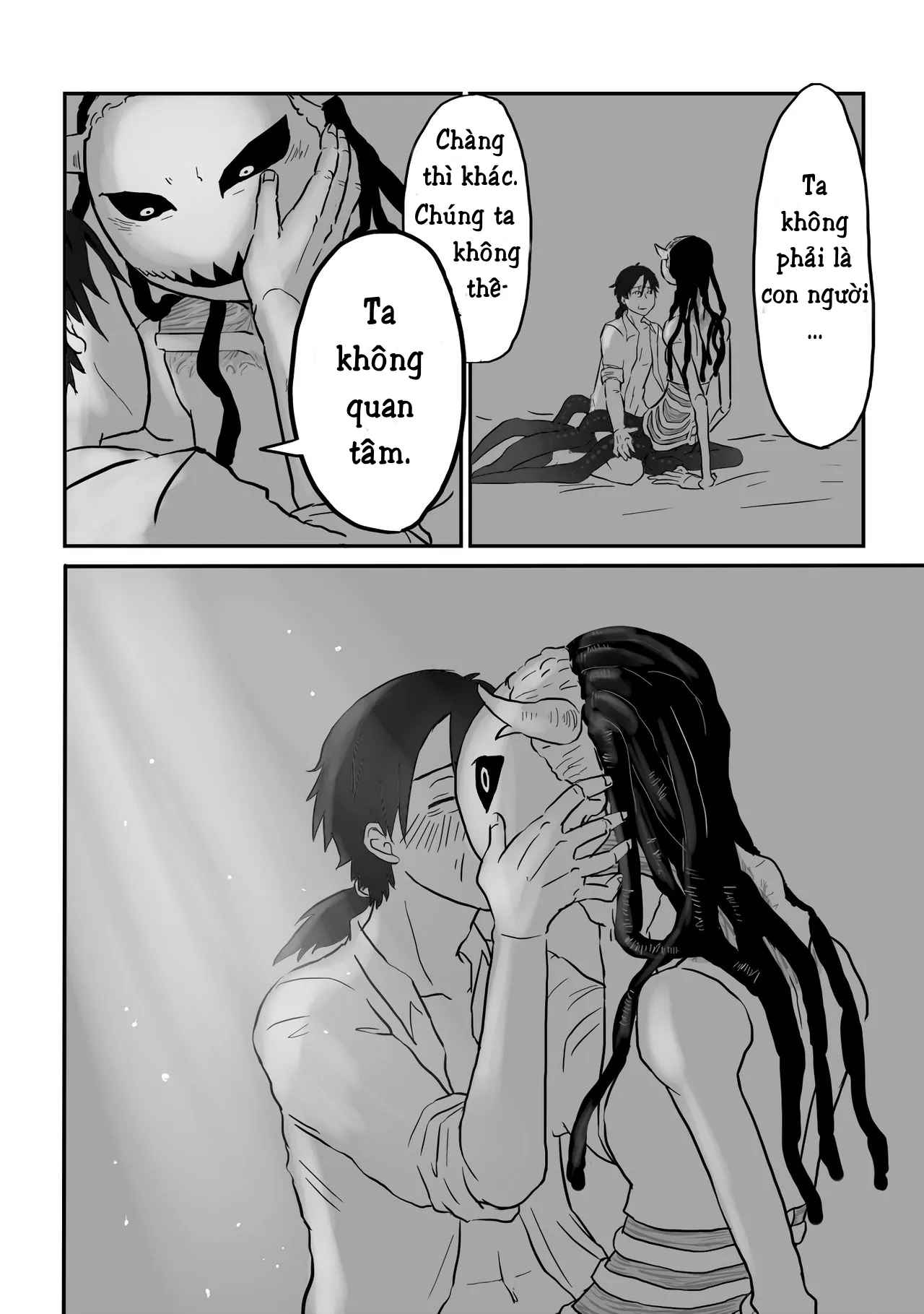 HentaiVN.net - Ảnh 13 - The unusual witch [Igyou No Majo] - Chap 4