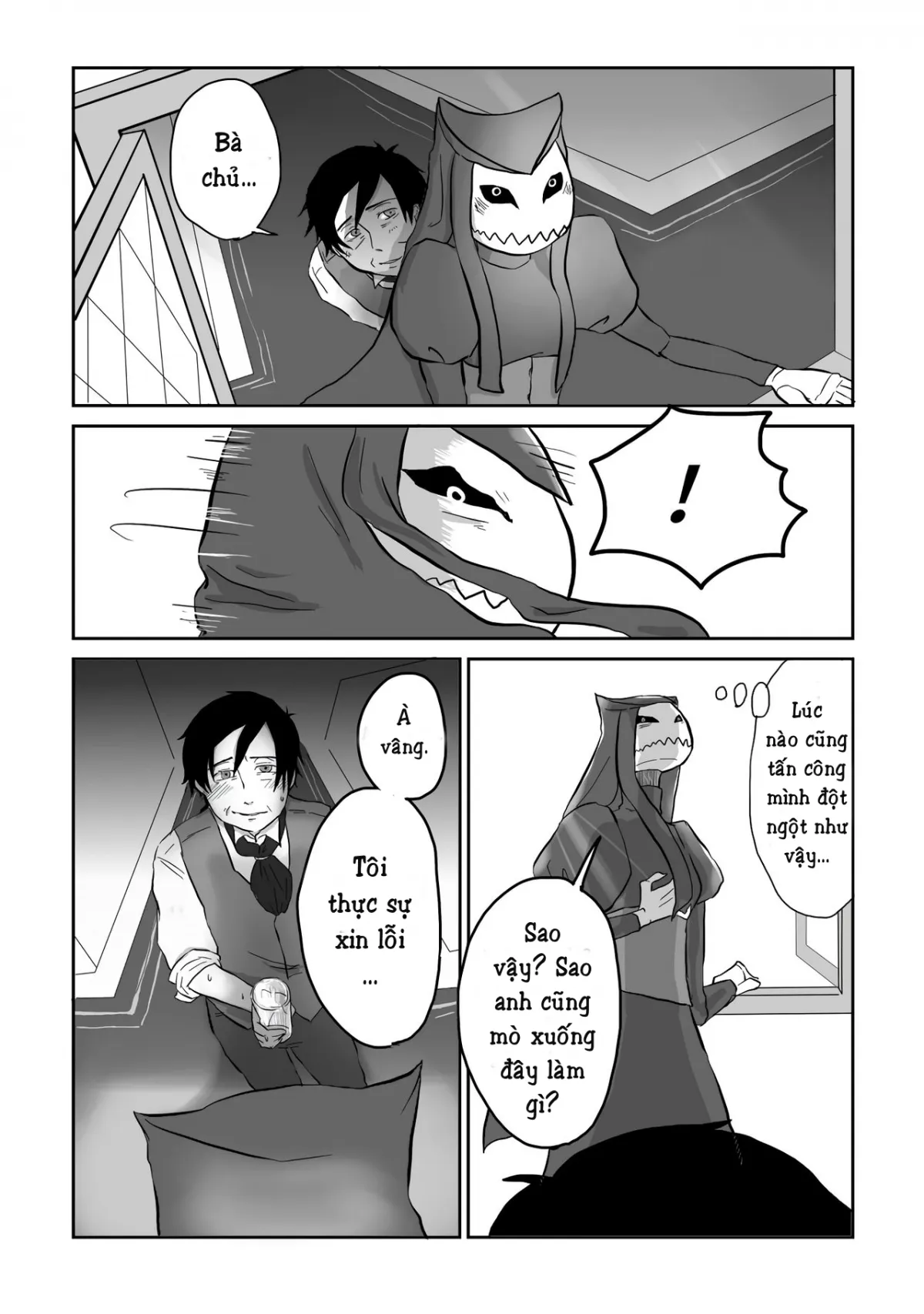 HentaiVN.net - Ảnh 11 - The unusual witch [Igyou No Majo] - Chap 5