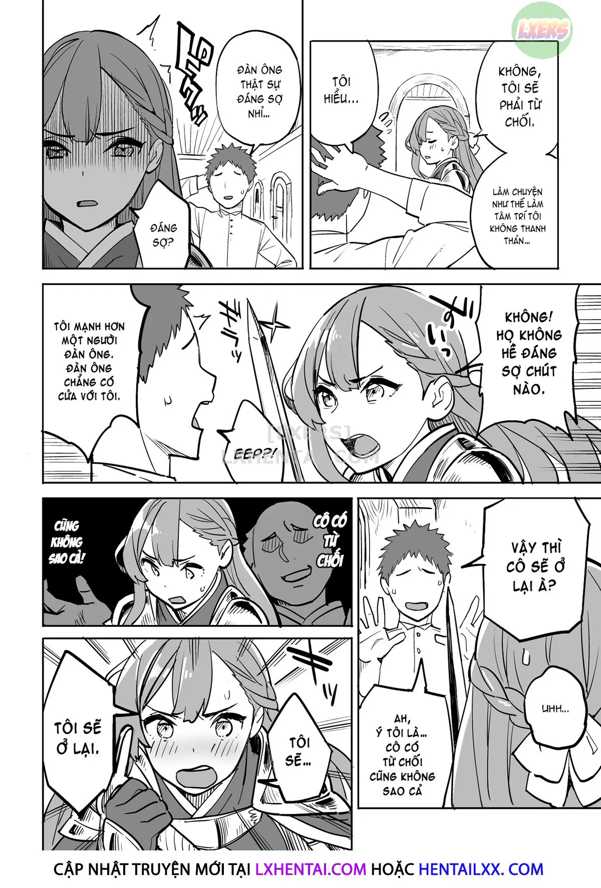 HentaiVN.net - Ảnh 11 - Beware Of Free Lodging! [Tada No Yado Ni Wa Goyoujin!] - Oneshot