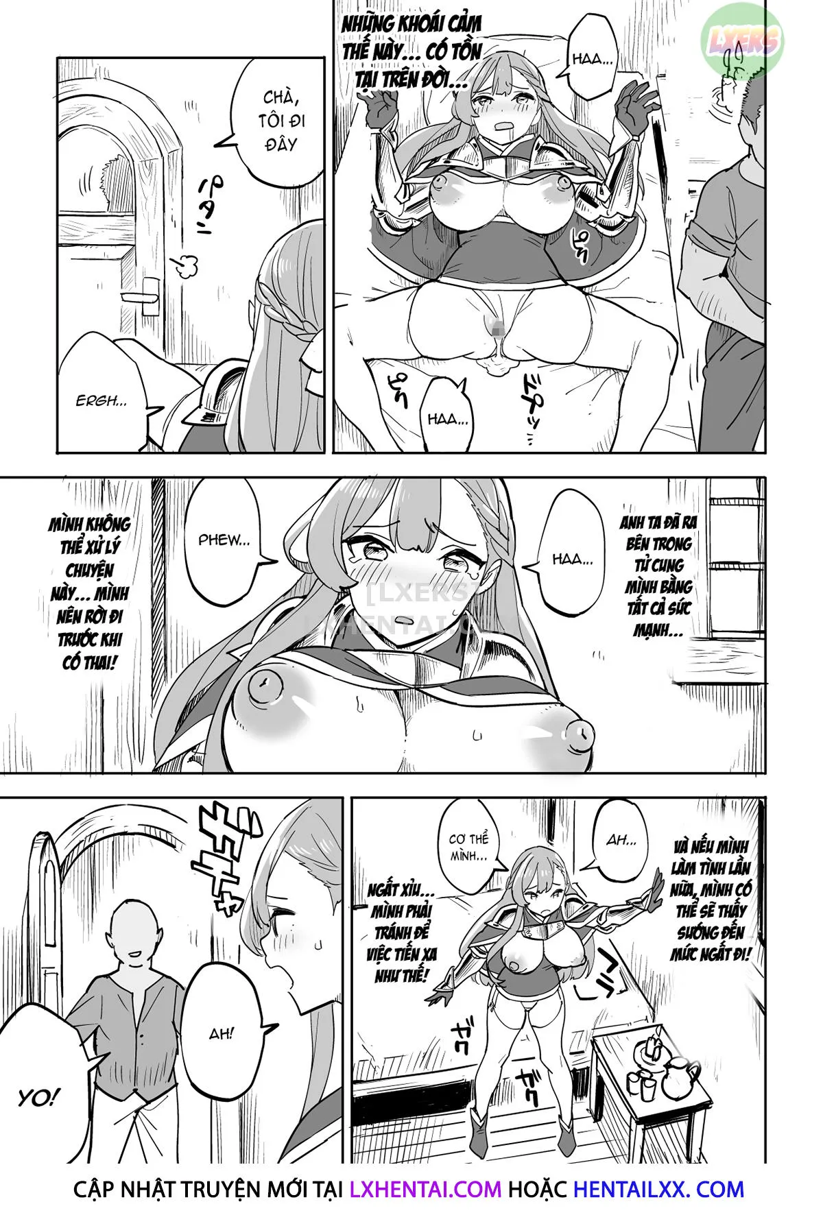 HentaiVN.net - Ảnh 20 - Beware Of Free Lodging! [Tada No Yado Ni Wa Goyoujin!] - Oneshot