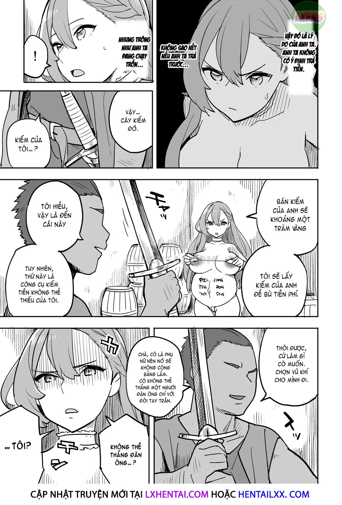 HentaiVN.net - Ảnh 38 - Beware Of Free Lodging! [Tada No Yado Ni Wa Goyoujin!] - Oneshot