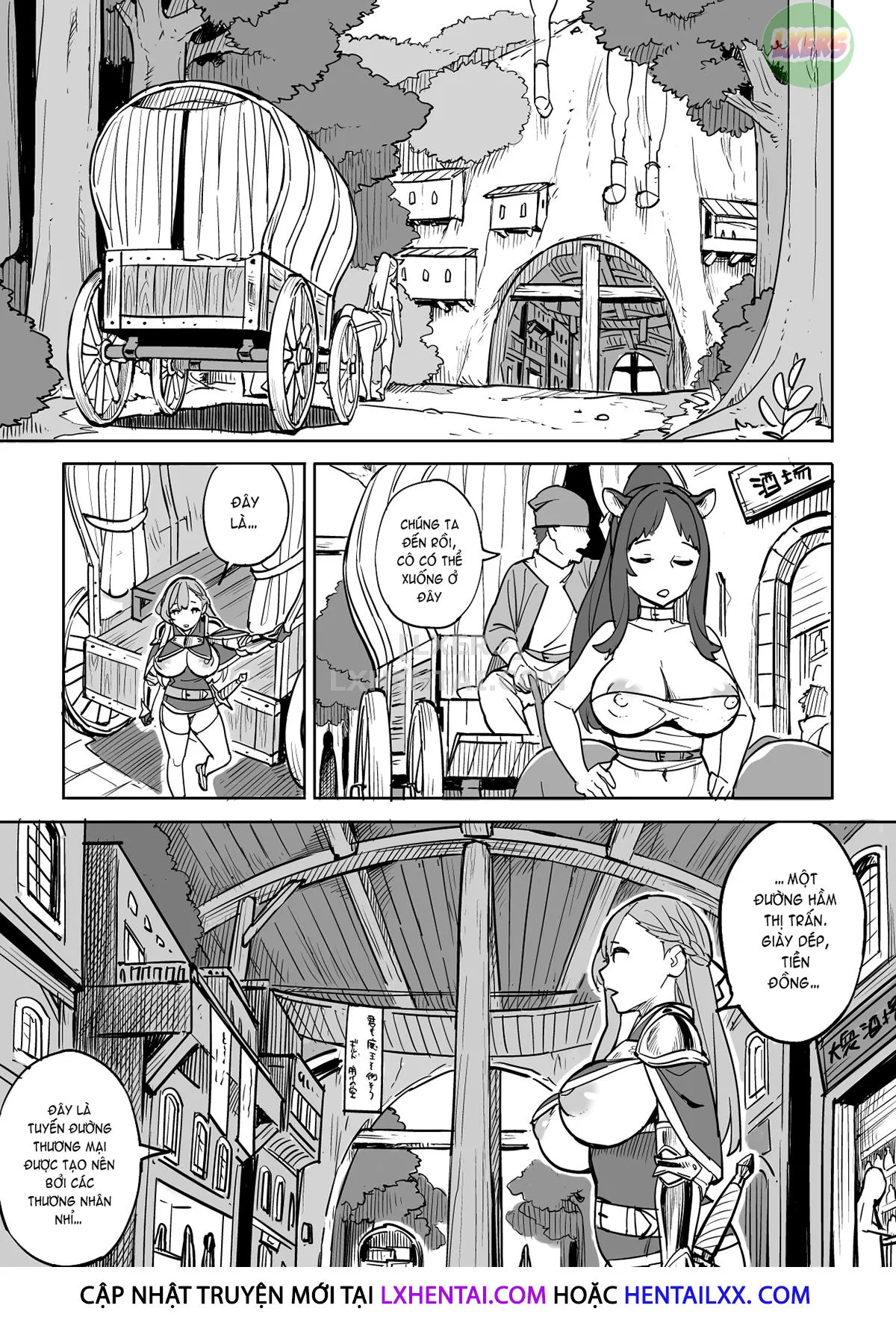 HentaiVN.net - Ảnh 6 - Beware Of Free Lodging! [Tada No Yado Ni Wa Goyoujin!] - Oneshot