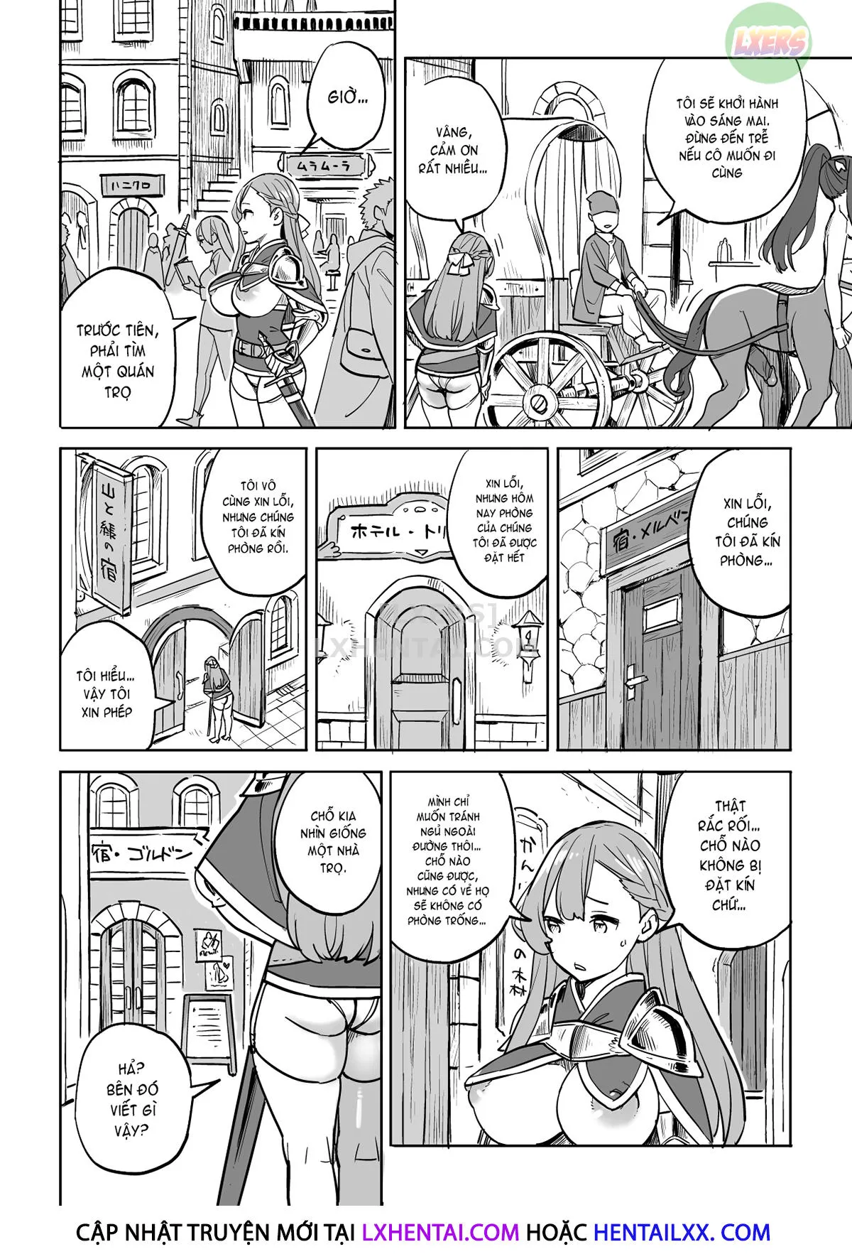 HentaiVN.net - Ảnh 7 - Beware Of Free Lodging! [Tada No Yado Ni Wa Goyoujin!] - Oneshot