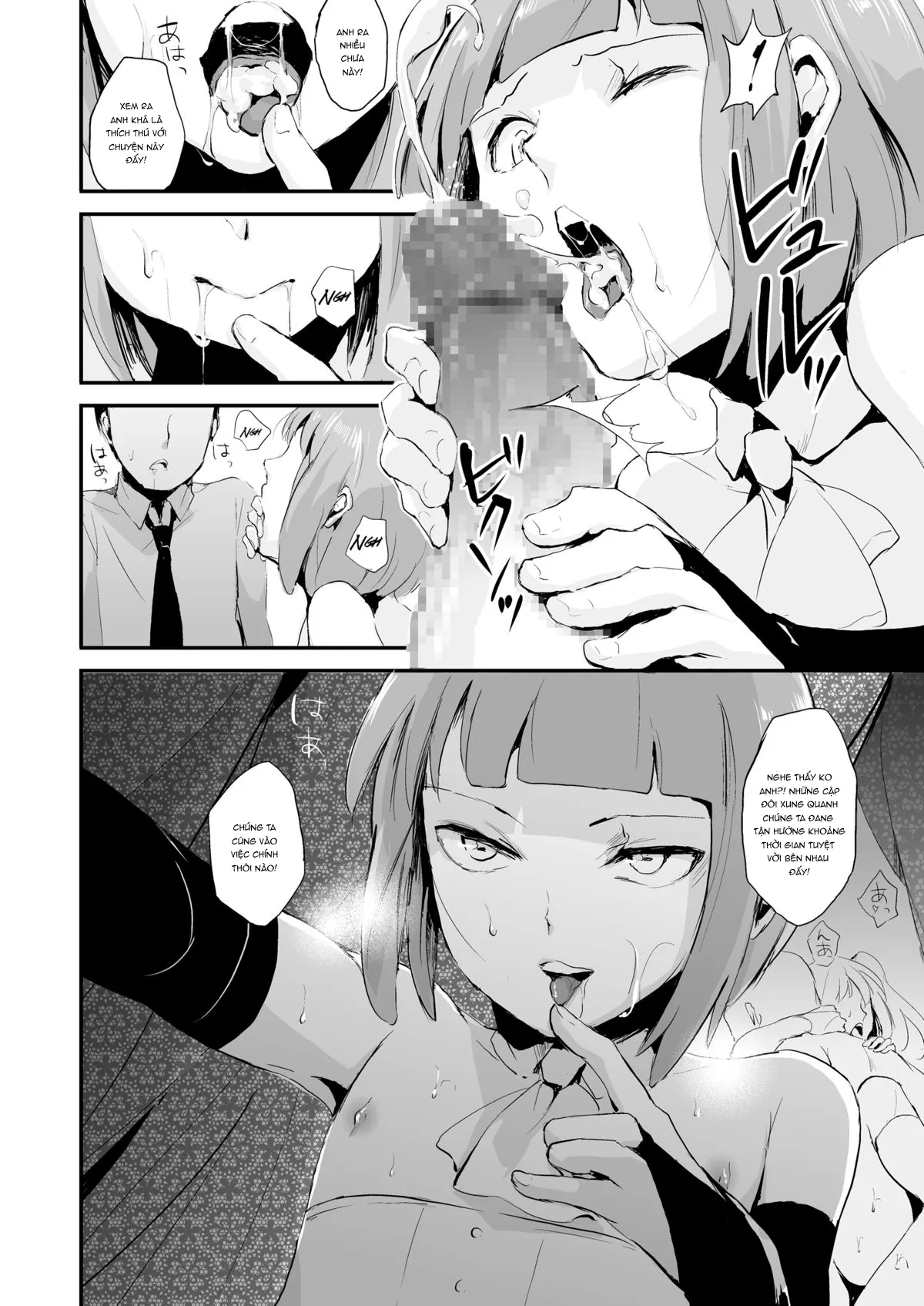 HentaiVN.net - Ảnh 7 - Câu lạc bộ bướm đêm [Yuugatou Club] - Chap 1