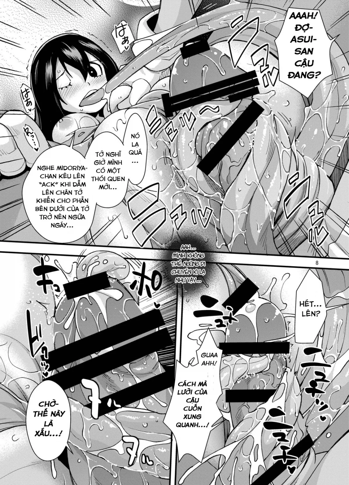 HentaiVN.net - Ảnh 8 - Mùa giao phối của Tsuyu-chan [Tsuyu-chan to... Shite ; 梅雨ちゃんと…して] - Oneshot