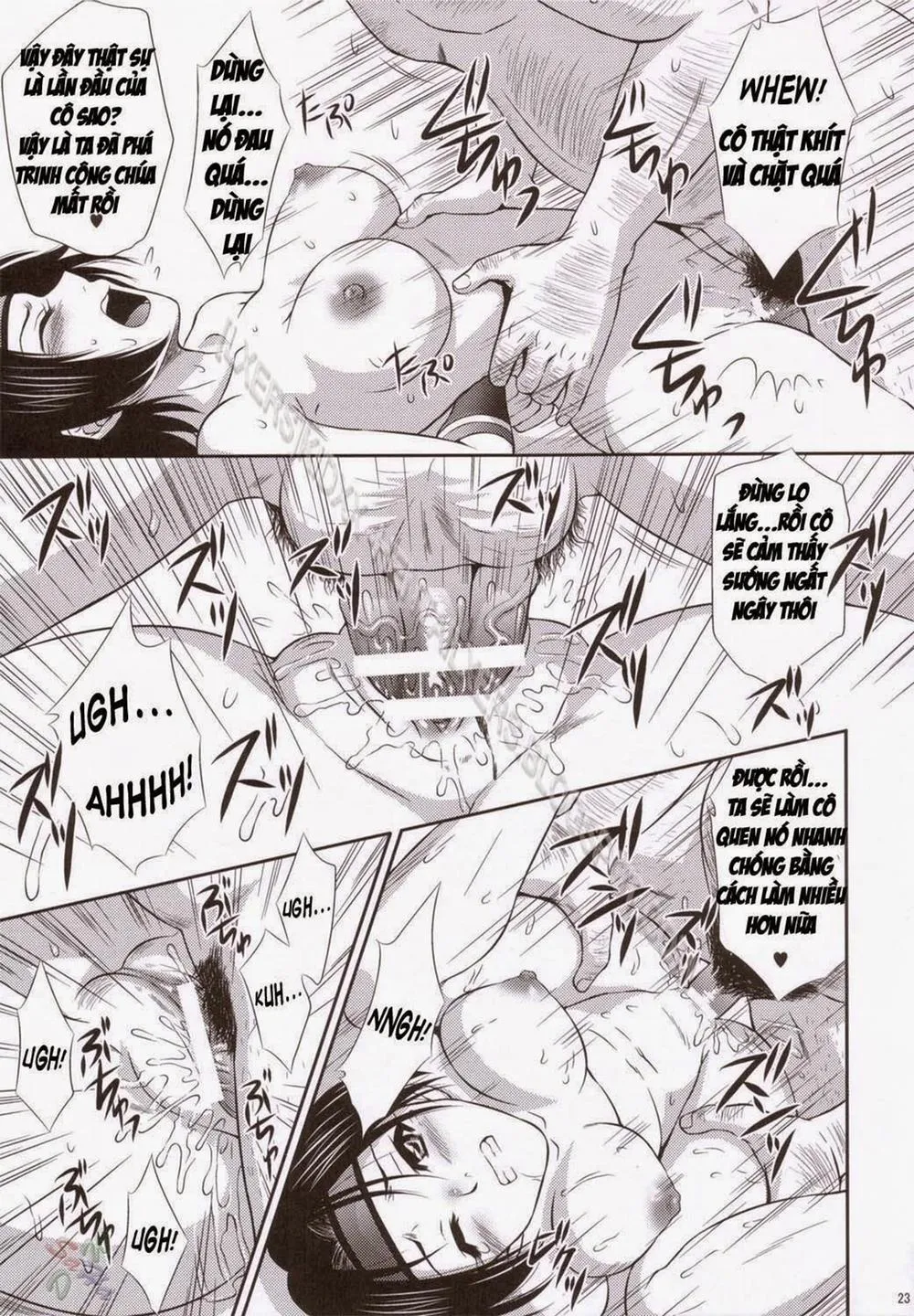 HentaiVN.net - Ảnh 21 - Sun Shang Xiang Big Mistake (Dynasty Warriors) - Oneshot