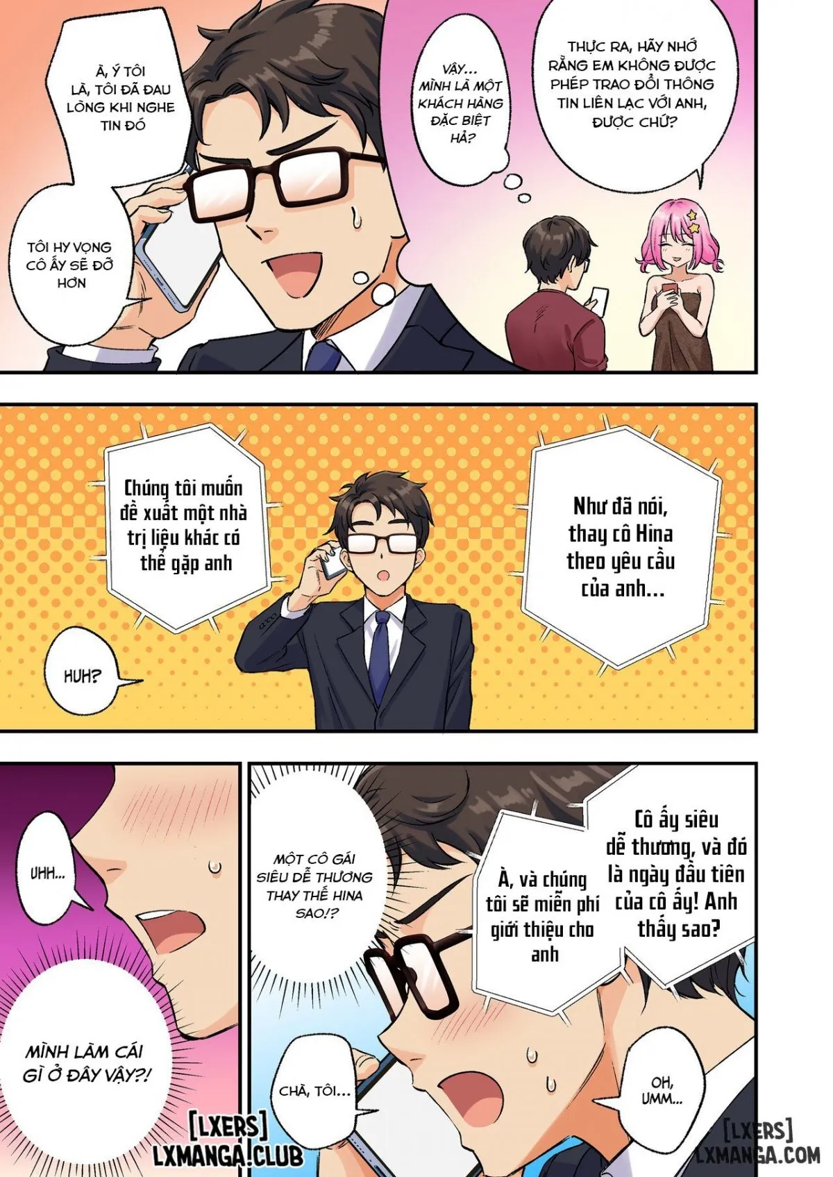 HentaiVN.net - Ảnh 12 - Happy Endings Men's Spa - Chap 2