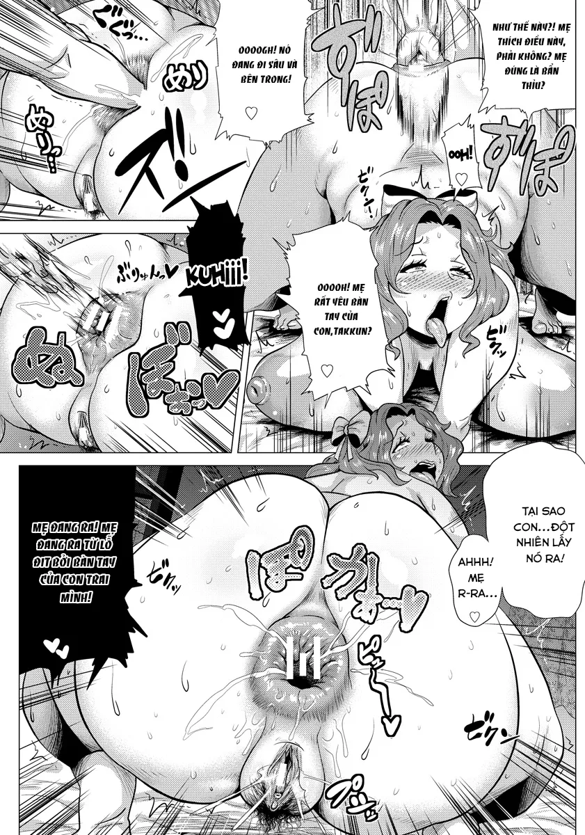 HentaiVN.net - Ảnh 16 - Làm tình với con trai cũng là nghĩa vụ của người mẹ! [[Yokkora] Sex mo Haha no Tsutome desu! | Having Sex With Her Son Is Also A Mother's Duty! (ANGEL Club 2013-01) [English] [desudesu] [Digital]] - Oneshot