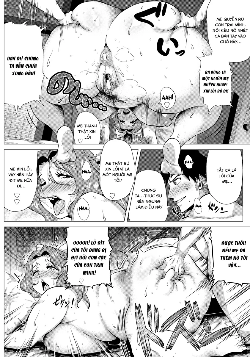 HentaiVN.net - Ảnh 17 - Làm tình với con trai cũng là nghĩa vụ của người mẹ! [[Yokkora] Sex mo Haha no Tsutome desu! | Having Sex With Her Son Is Also A Mother's Duty! (ANGEL Club 2013-01) [English] [desudesu] [Digital]] - Oneshot