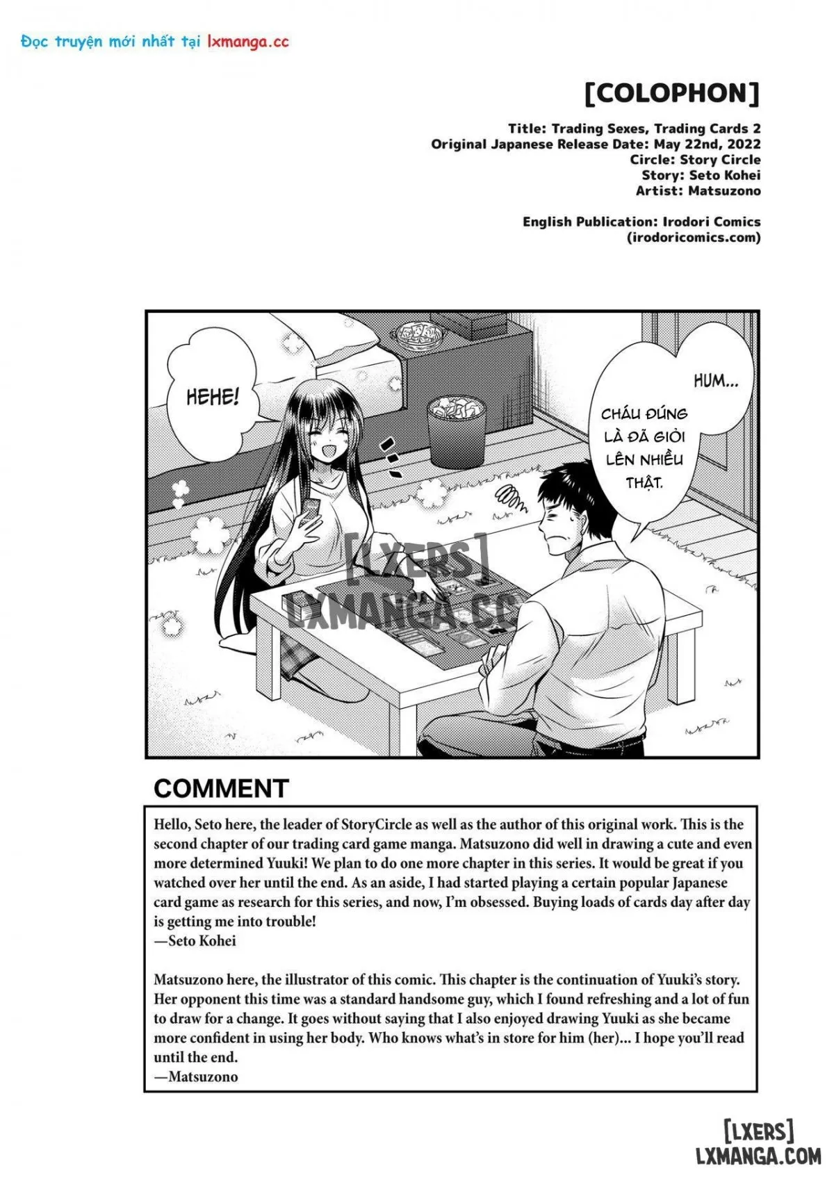 HentaiVN.net - Ảnh 36 - Trading Sexes, Trading Cards - Chap 2