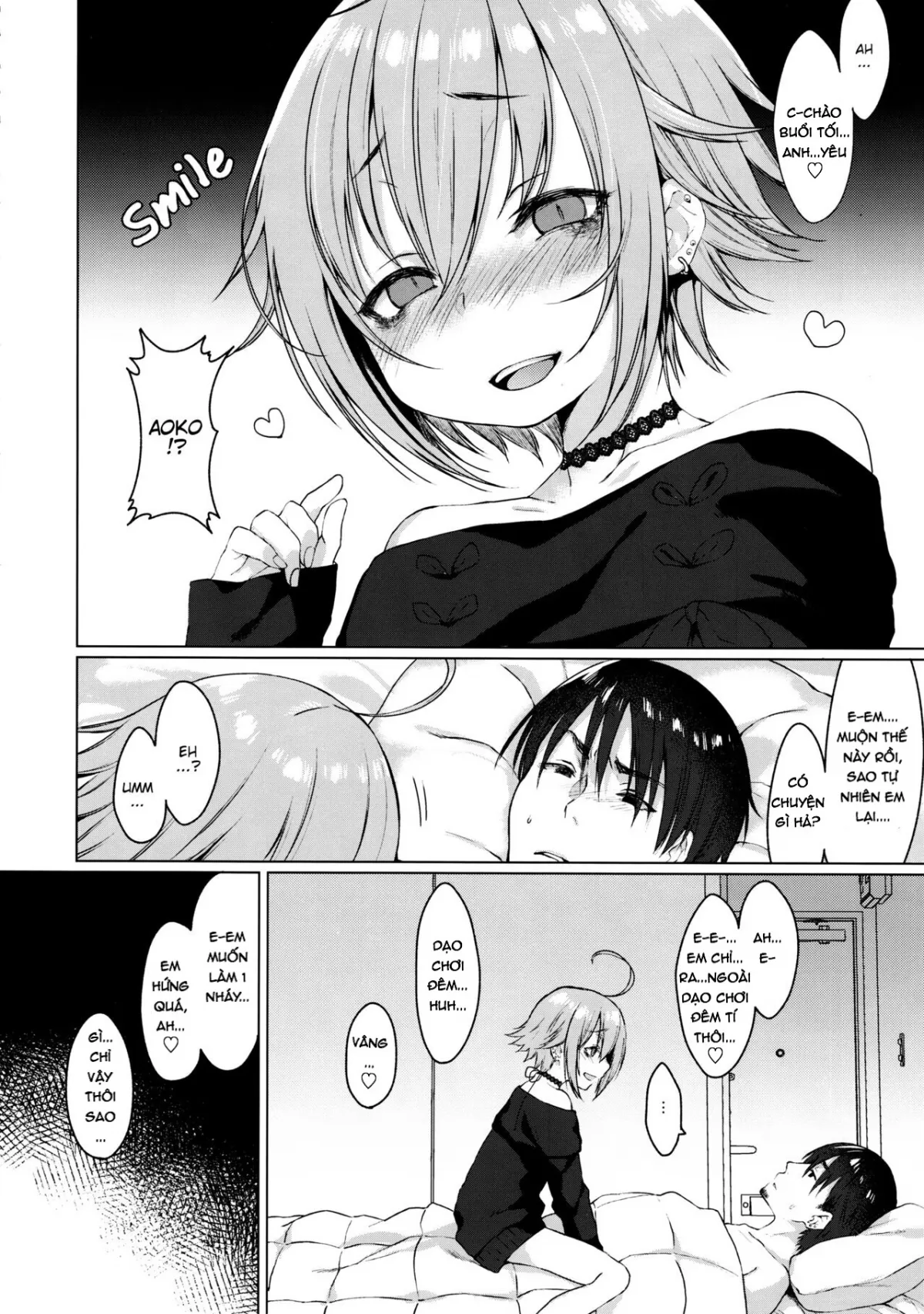 HentaiVN.net - Ảnh 7 - Jubaku Kanojo [Binding Girlfriend] - Chap 1