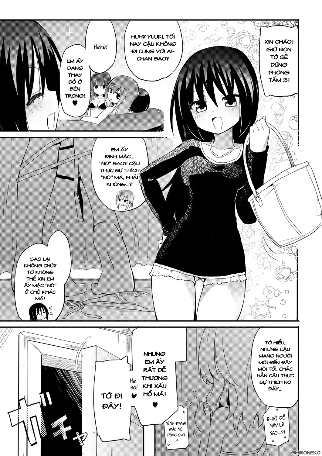 HentaiVN.net - Ảnh 4 - Chichi Yuri Girls [ちちゆりガールズ] - Ngoại truyện 2 - Câu lạc bộ xà bông bí mật của Học viện Momoyuri (Chap 2-End)