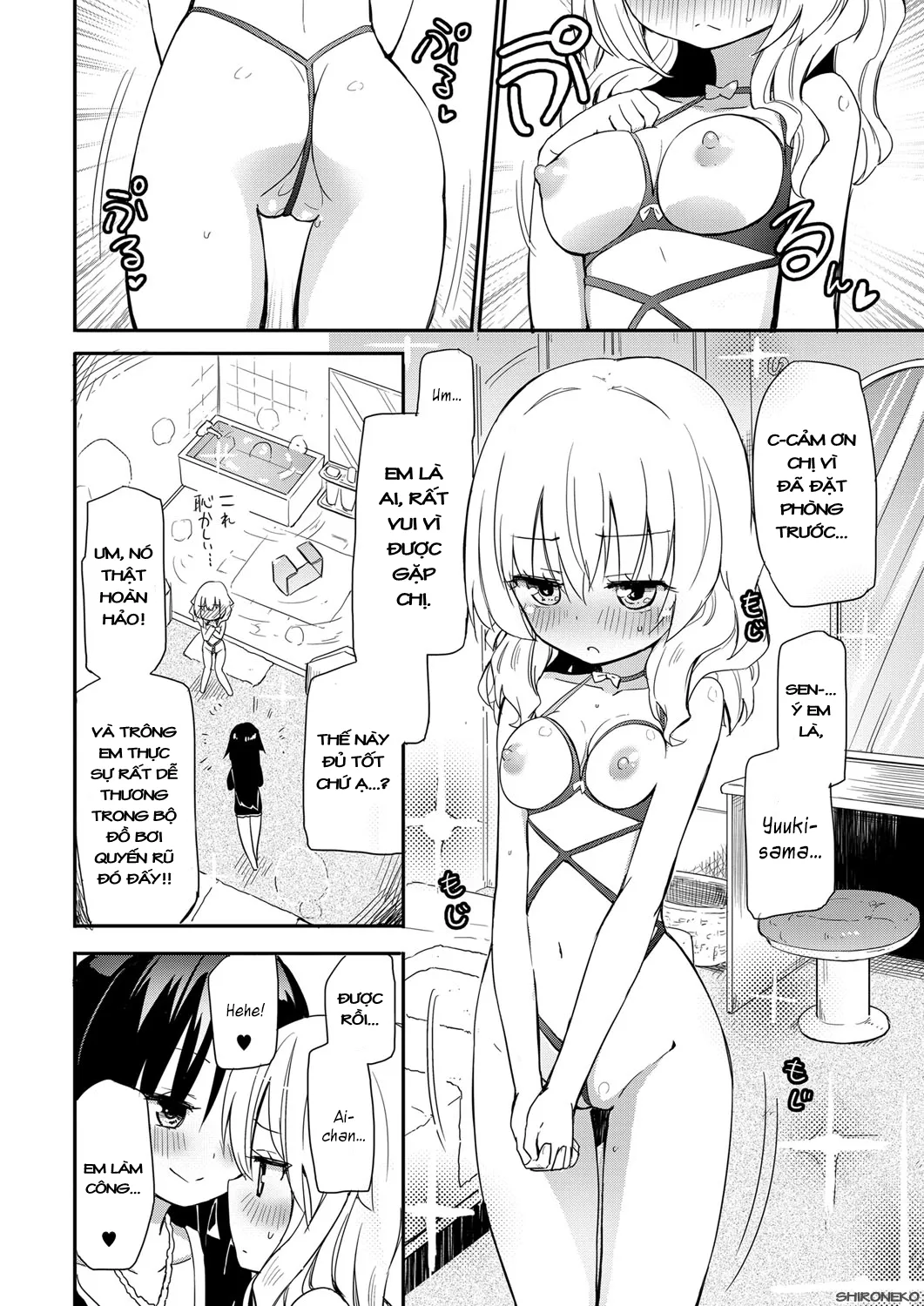 HentaiVN.net - Ảnh 5 - Chichi Yuri Girls [ちちゆりガールズ] - Ngoại truyện 2 - Câu lạc bộ xà bông bí mật của Học viện Momoyuri (Chap 2-End)