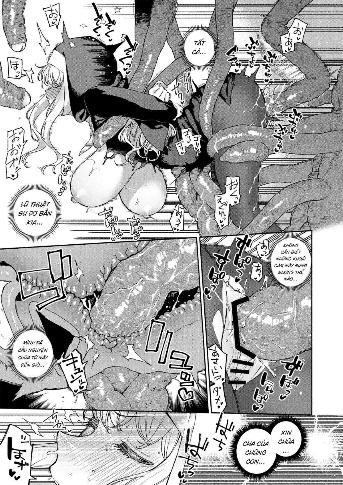 HentaiVN.net - Ảnh 39 - Đam mê của sơ Margaret [Sister Margaret no Junan | The Passion Of Sister Margaret] - Oneshot