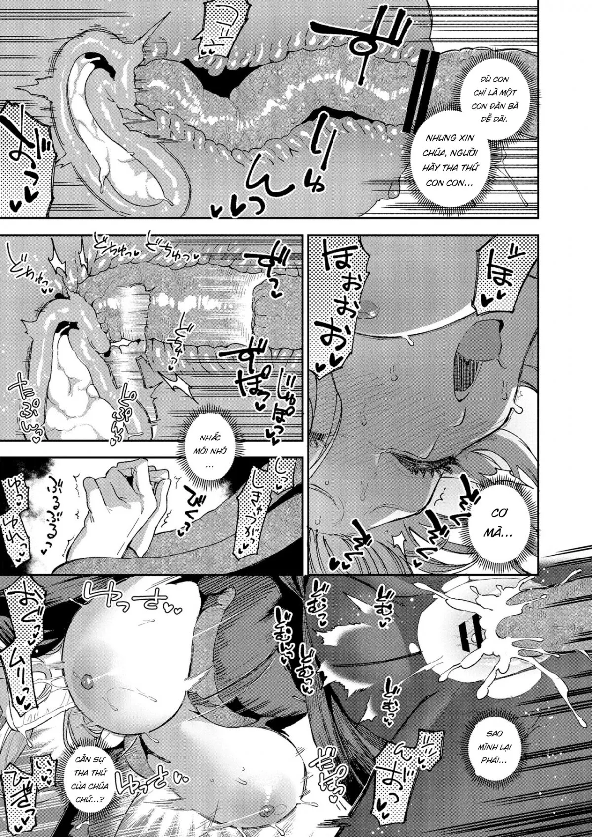 HentaiVN.net - Ảnh 43 - Đam mê của sơ Margaret [Sister Margaret no Junan | The Passion Of Sister Margaret] - Oneshot