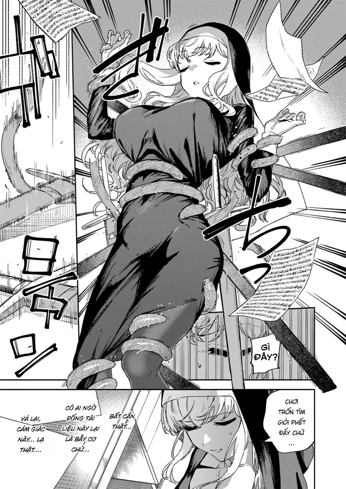 HentaiVN.net - Ảnh 5 - Đam mê của sơ Margaret [Sister Margaret no Junan | The Passion Of Sister Margaret] - Oneshot