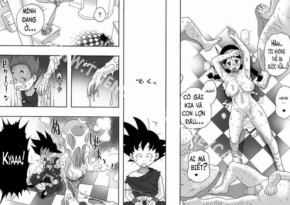 HentaiVN.net - Ảnh 32 - Bluma đi tìm ngọc rồng (Danganball Kanzen Mousou Han 02) - Oneshot