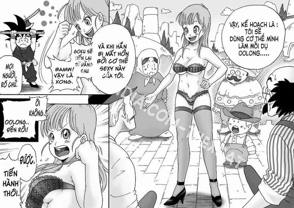 HentaiVN.net - Ảnh 3 - Bluma đi tìm ngọc rồng (Danganball Kanzen Mousou Han 02) - Oneshot