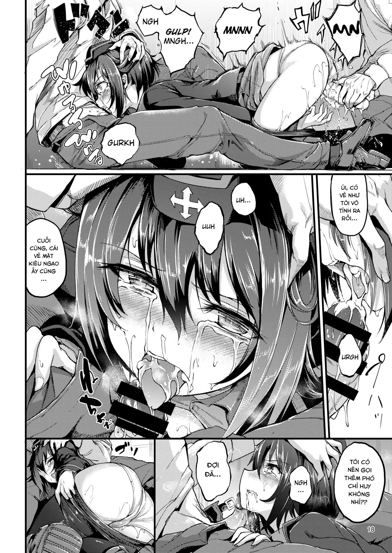 HentaiVN.net - Ảnh 18 - The Rape of Kuromorimine -The First Day - Oneshot
