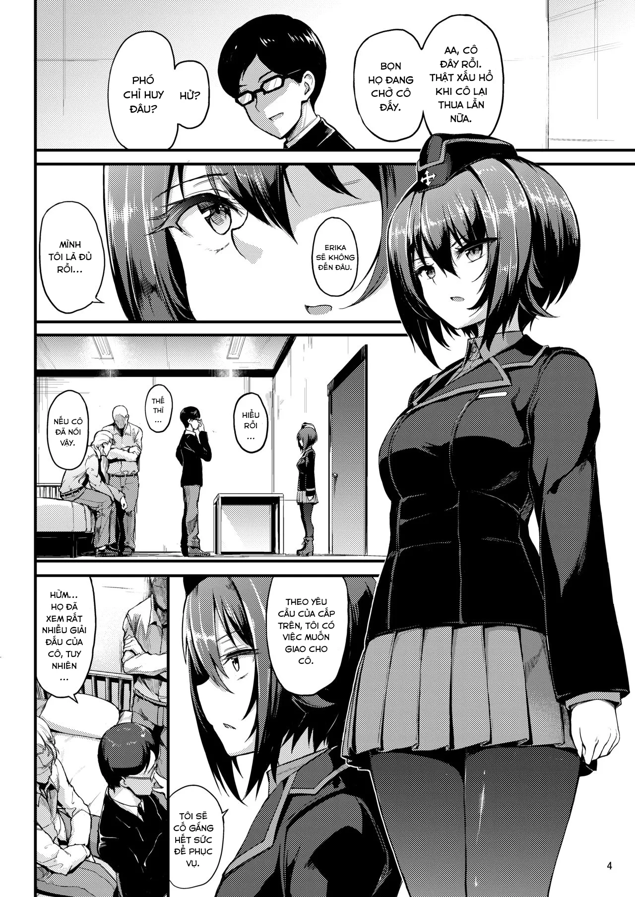 HentaiVN.net - Ảnh 4 - The Rape of Kuromorimine -The First Day - Oneshot