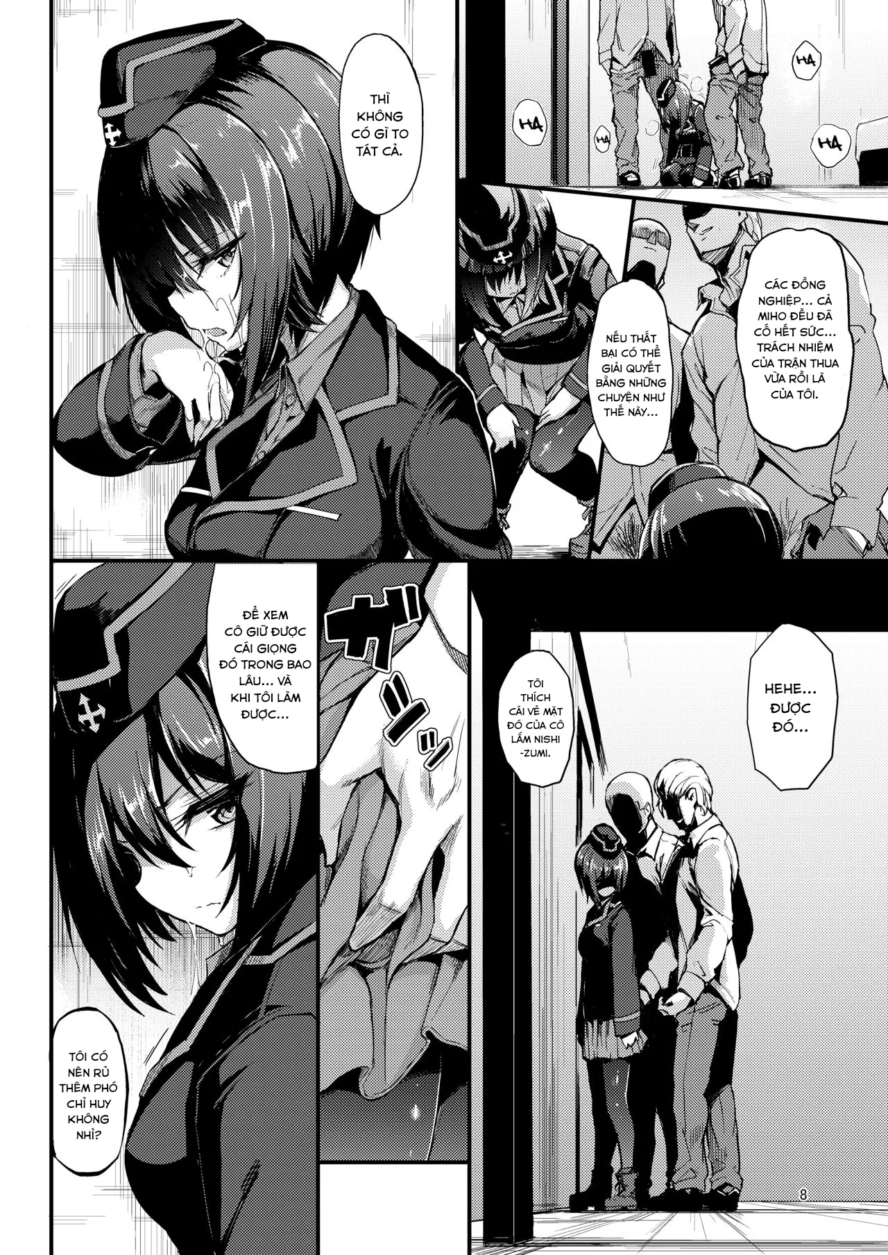 HentaiVN.net - Ảnh 8 - The Rape of Kuromorimine -The First Day - Oneshot