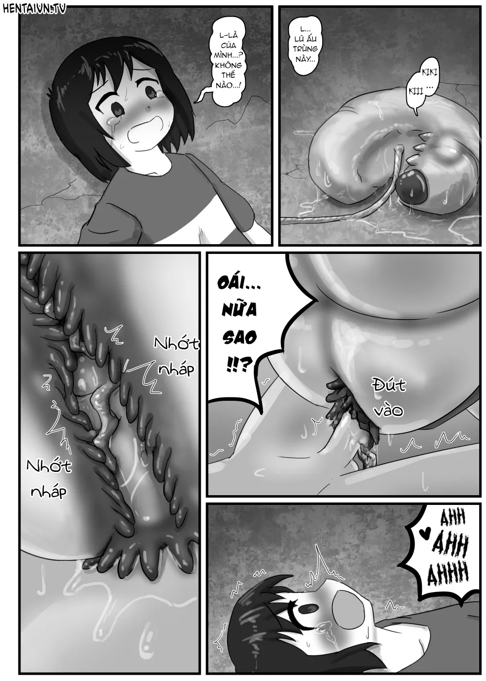 HentaiVN.net - Ảnh 12 - Lạc lối vào ổ bọ khổng lồ [Kyodai Mushi no Kouhai-jou] - Oneshot