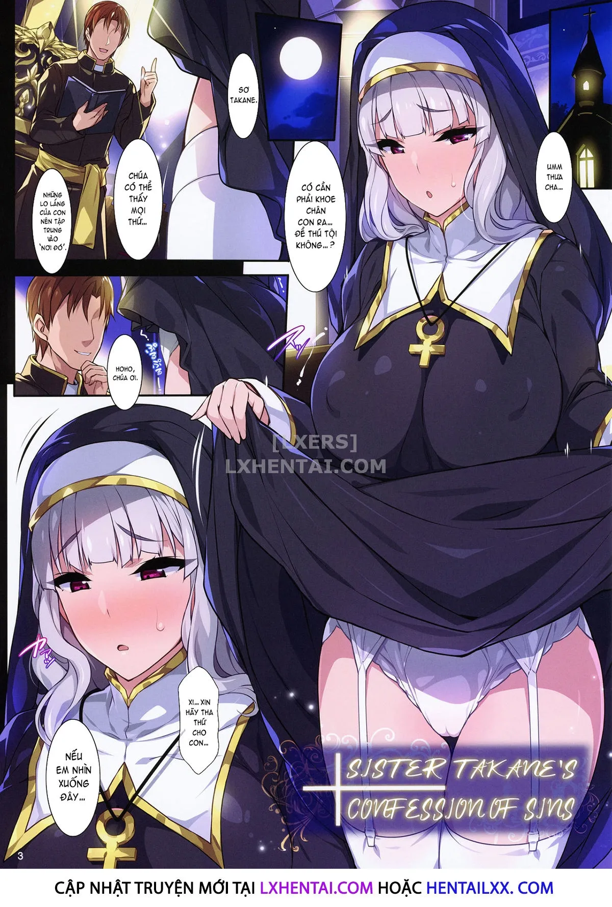 HentaiVN.net - Ảnh 4 - Sister Takane's Confession Of Sins [Sister Takane No Kokuhaku] - Oneshot