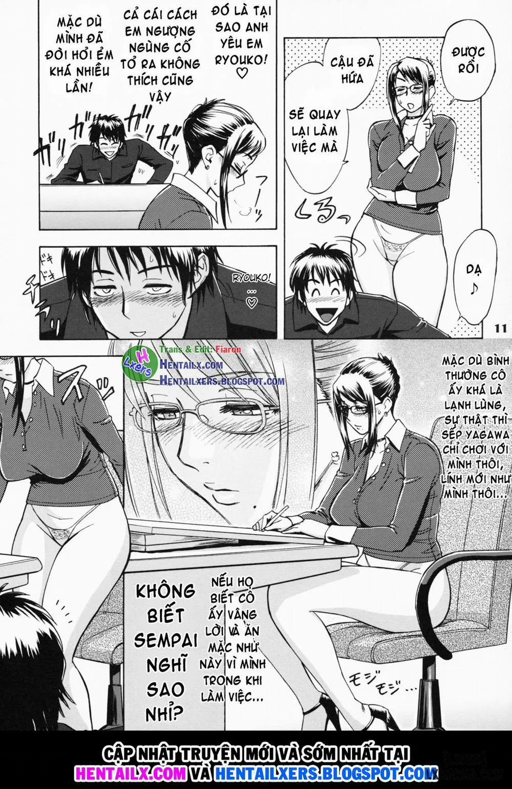 HentaiVN.net - Ảnh 10 - Zangyou de Good Job - Oneshot