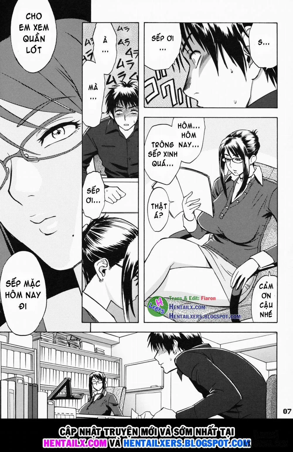 HentaiVN.net - Ảnh 6 - Zangyou de Good Job - Oneshot